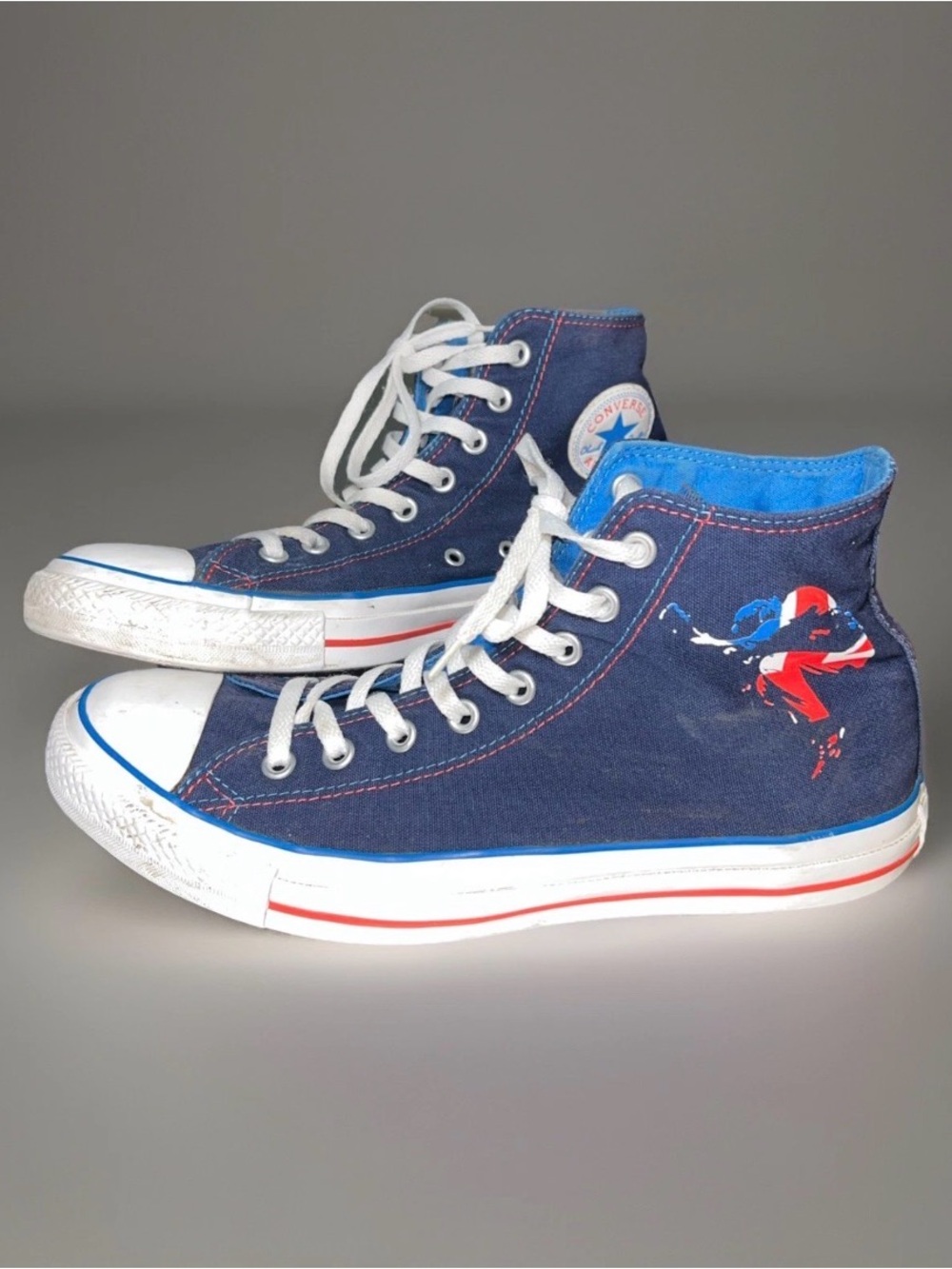 RARE🔥Converse Chuck Taylor The Who AllStar RedWhiteBlue Men’s 10.5